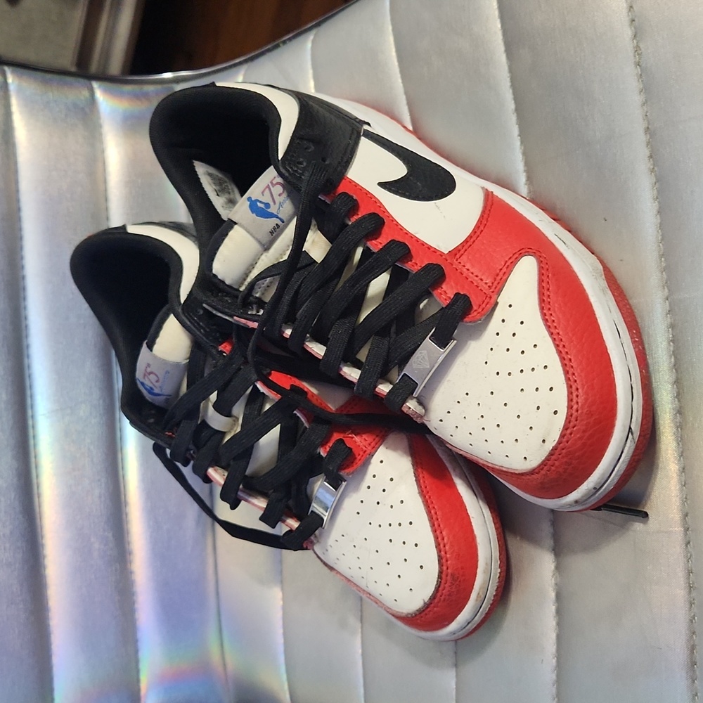 Nike Dunk Low NBA 75th Anniversary Chicago (Big Kid's)